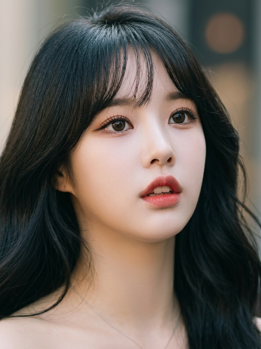 가상모델 #1468 얼굴 원본 6