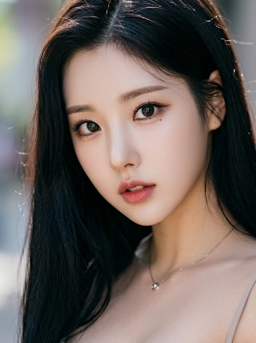 가상모델 #1468 얼굴 원본 7