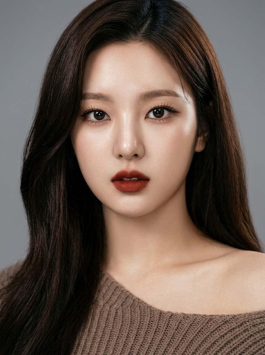 가상모델 #1468 얼굴 원본 8
