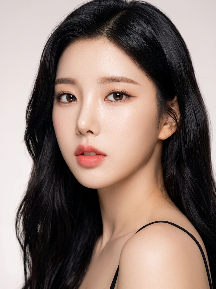 가상모델 #1468 얼굴 원본 15