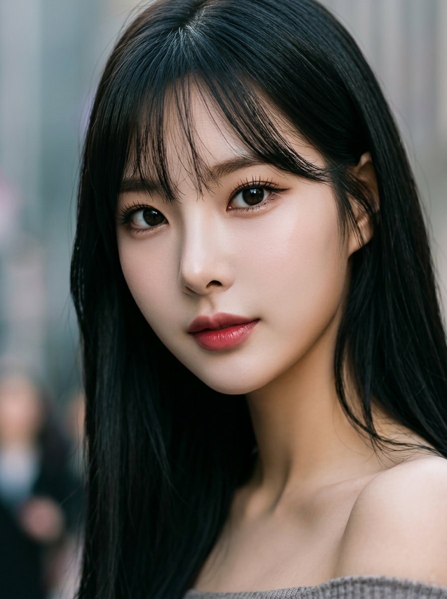 가상모델 #1468 얼굴 원본 17