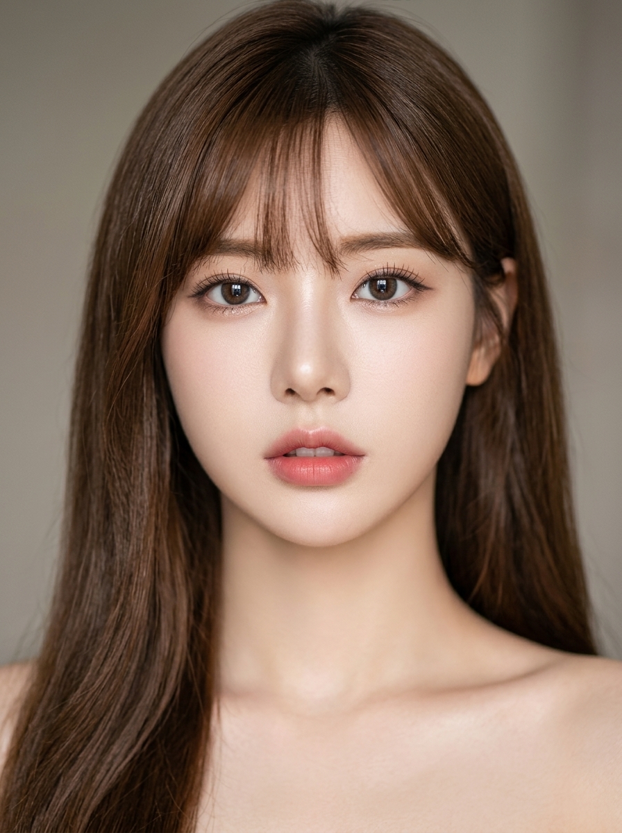 가상모델 #1468 얼굴 원본 19