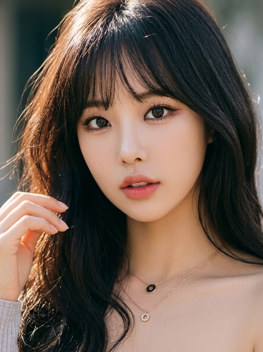 가상모델 #1468 얼굴 원본 20