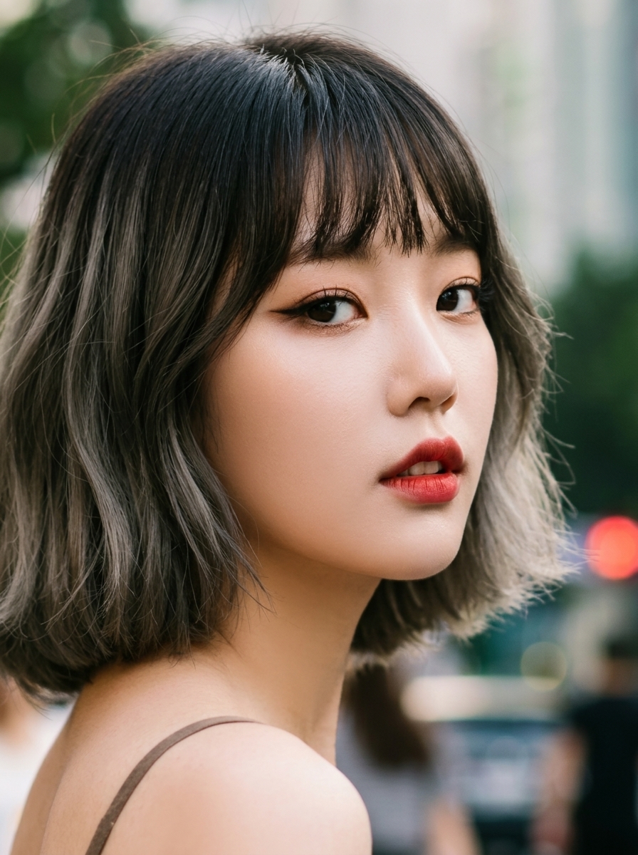 가상모델 #1468 얼굴 원본 22