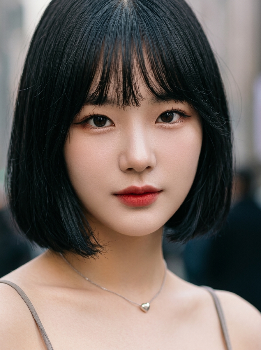 가상모델 #1468 얼굴 원본 24