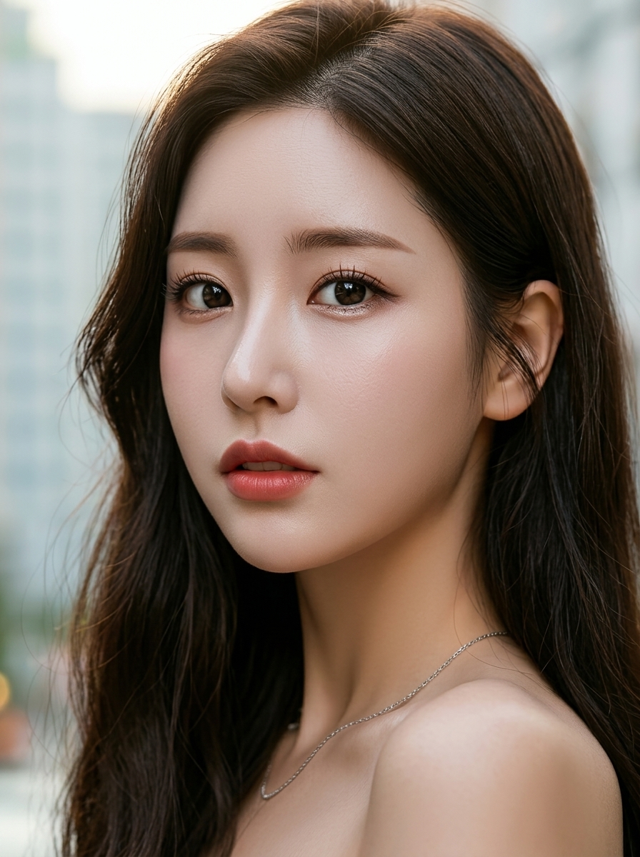 가상모델 #1469 얼굴 원본 2