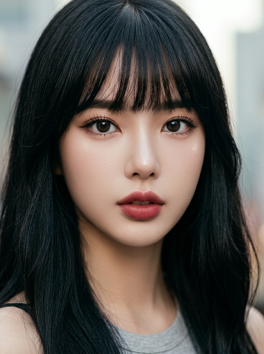 가상모델 #1469 얼굴 원본 7