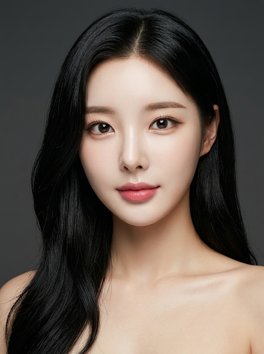 가상모델 #1469 얼굴 원본 8