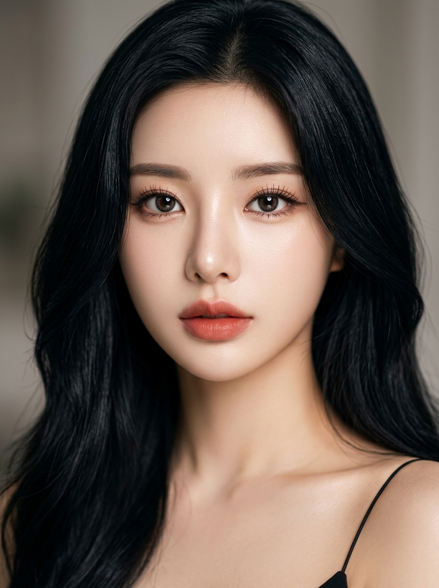 가상모델 #1469 얼굴 원본 9