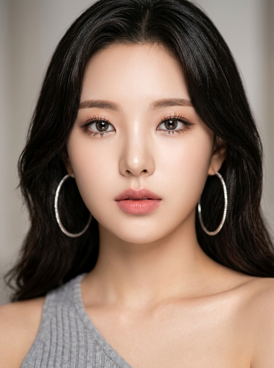 가상모델 #1469 얼굴 원본 12