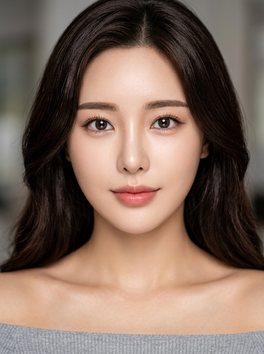 가상모델 #1469 얼굴 원본 16
