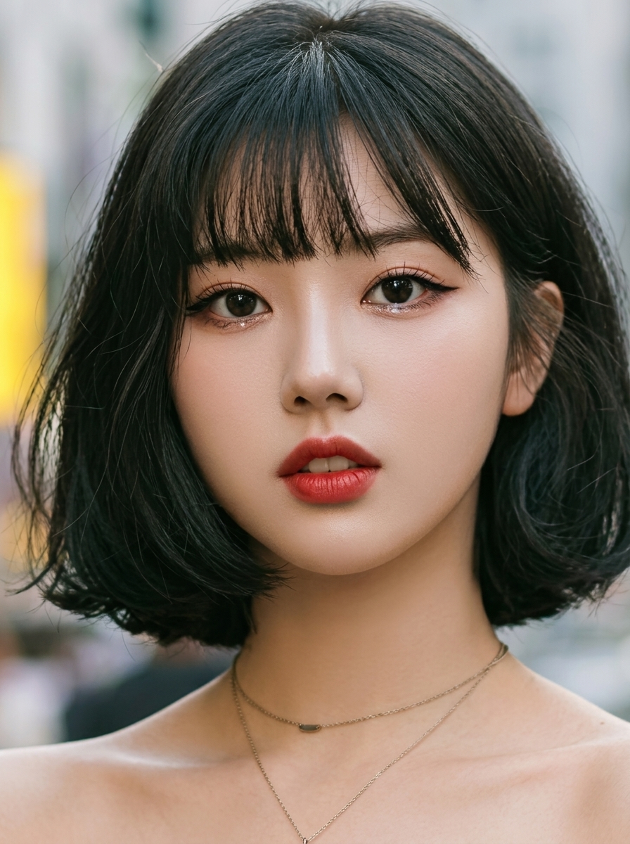 가상모델 #1469 얼굴 원본 18