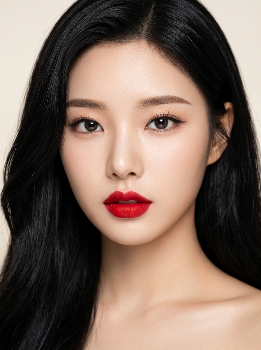 가상모델 #1470 얼굴 원본 1