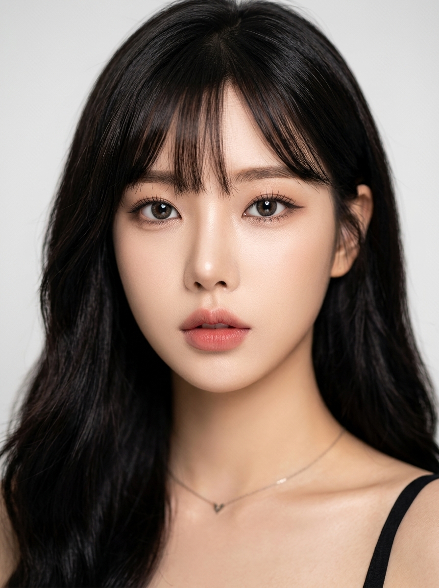 가상모델 #1470 얼굴 원본 4