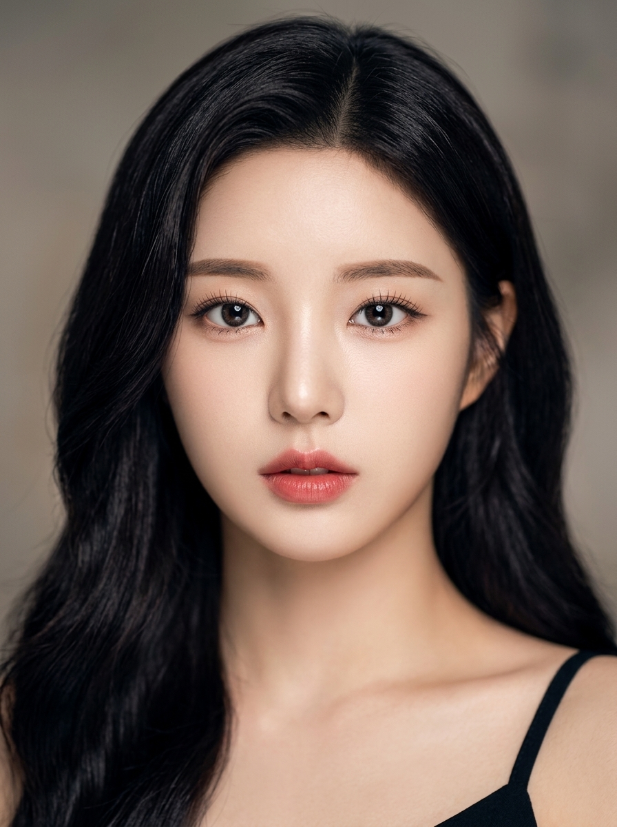 가상모델 #1470 얼굴 원본 8