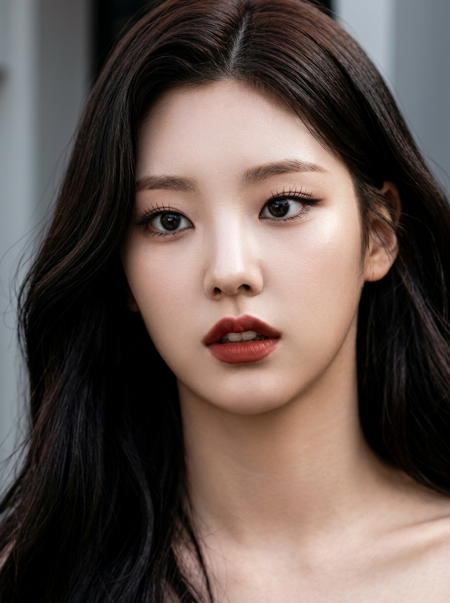가상모델 #1470 얼굴 원본 9