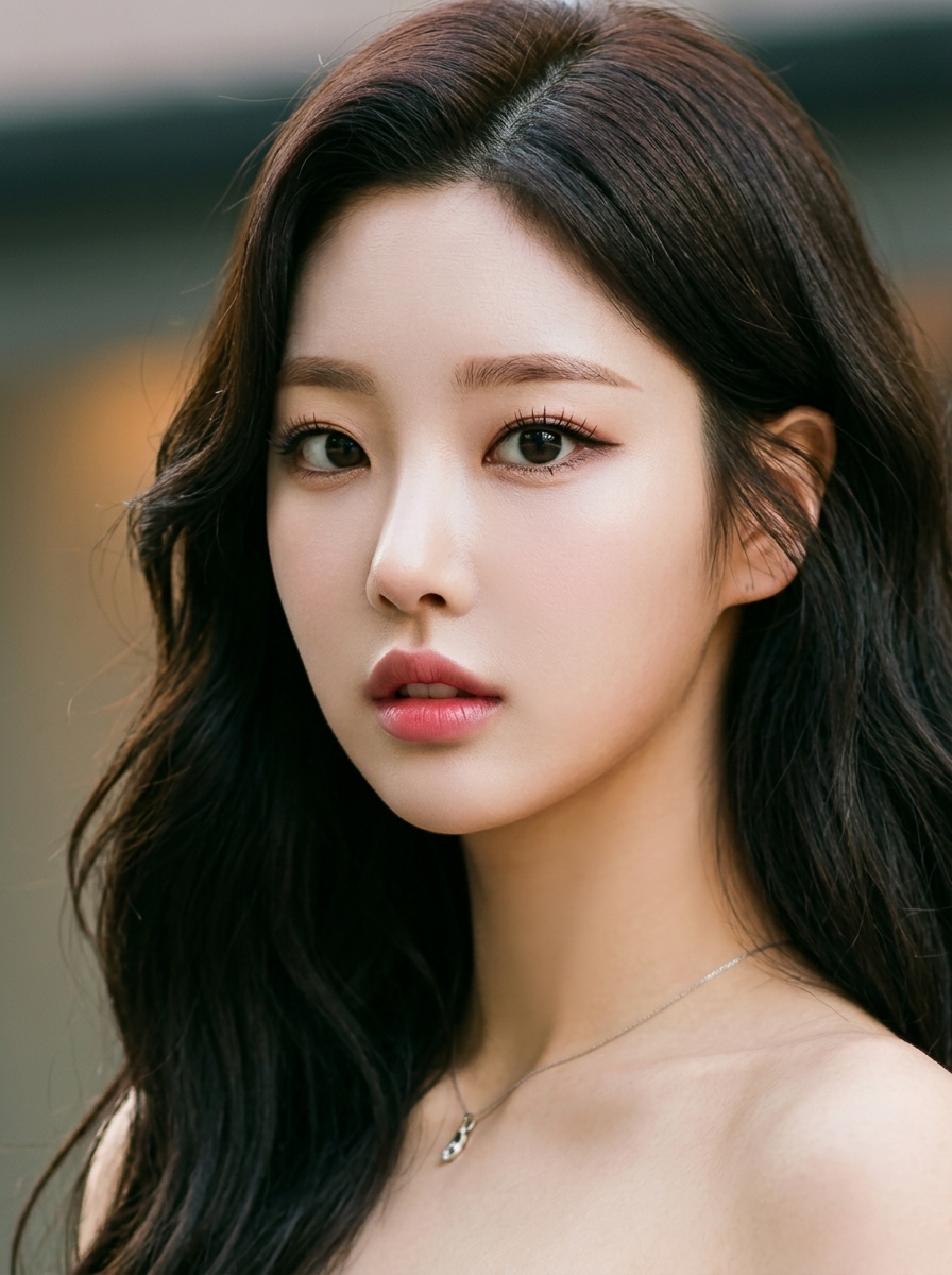 가상모델 #1470 얼굴 원본 12