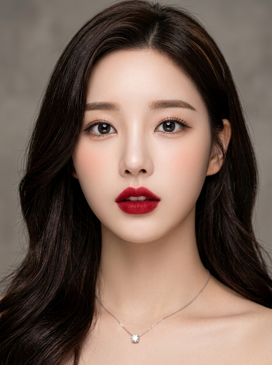 가상모델 #1470 얼굴 원본 15