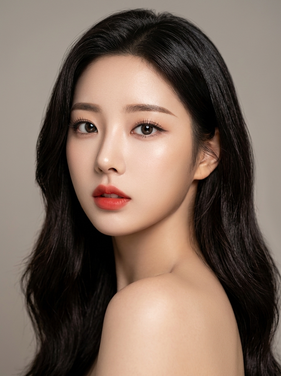 가상모델 #1470 얼굴 원본 17