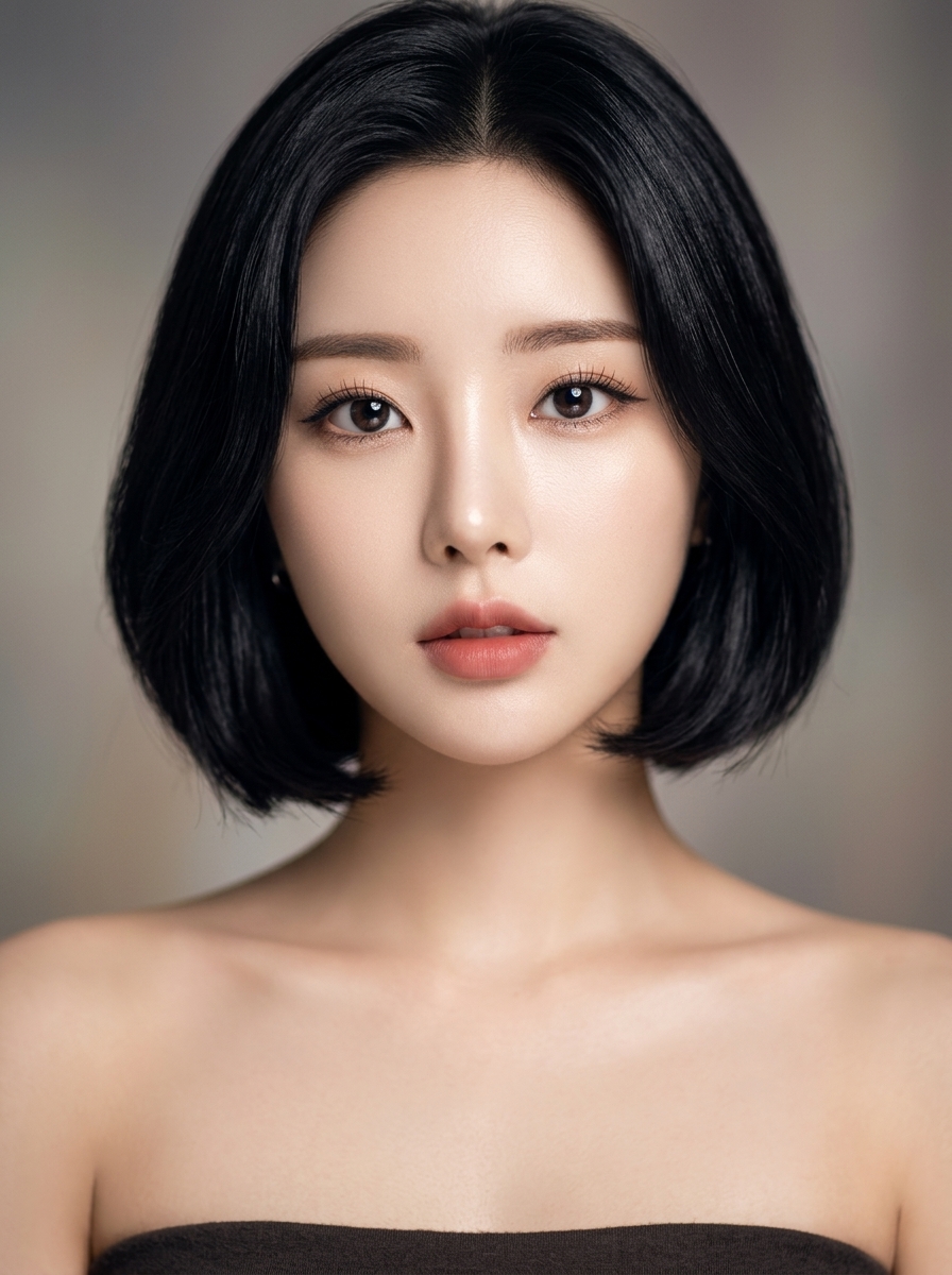 가상모델 #1470 얼굴 원본 20