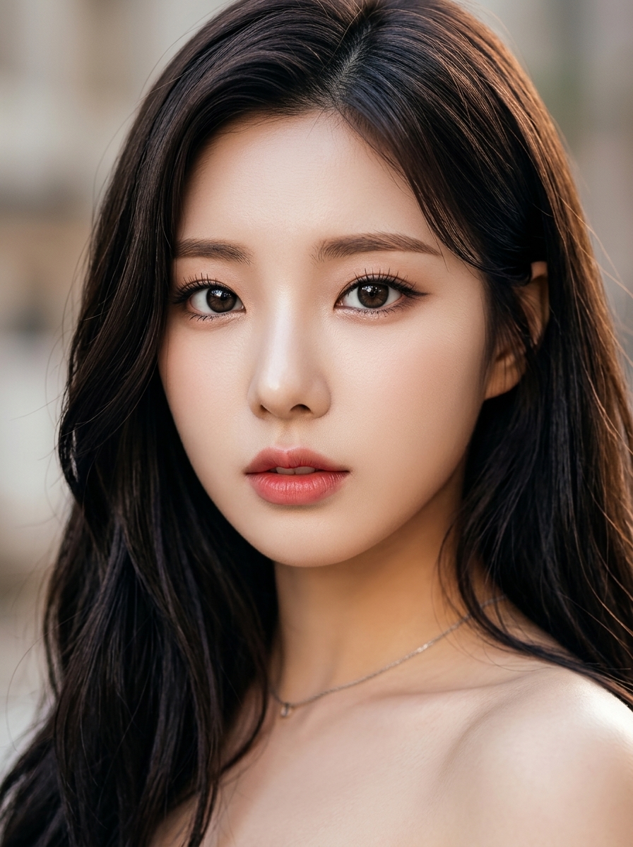 가상모델 #1473 얼굴 원본 1