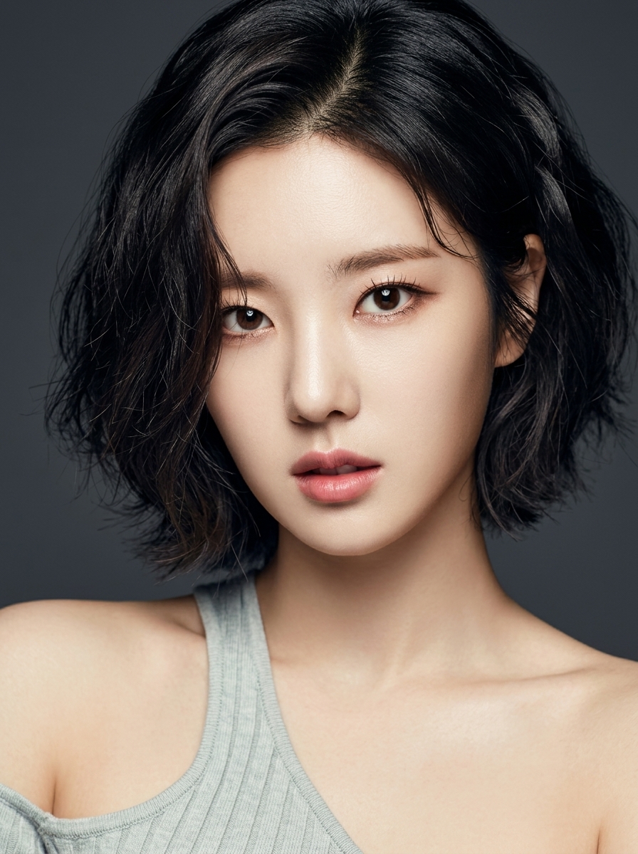 가상모델 #1473 얼굴 원본 4
