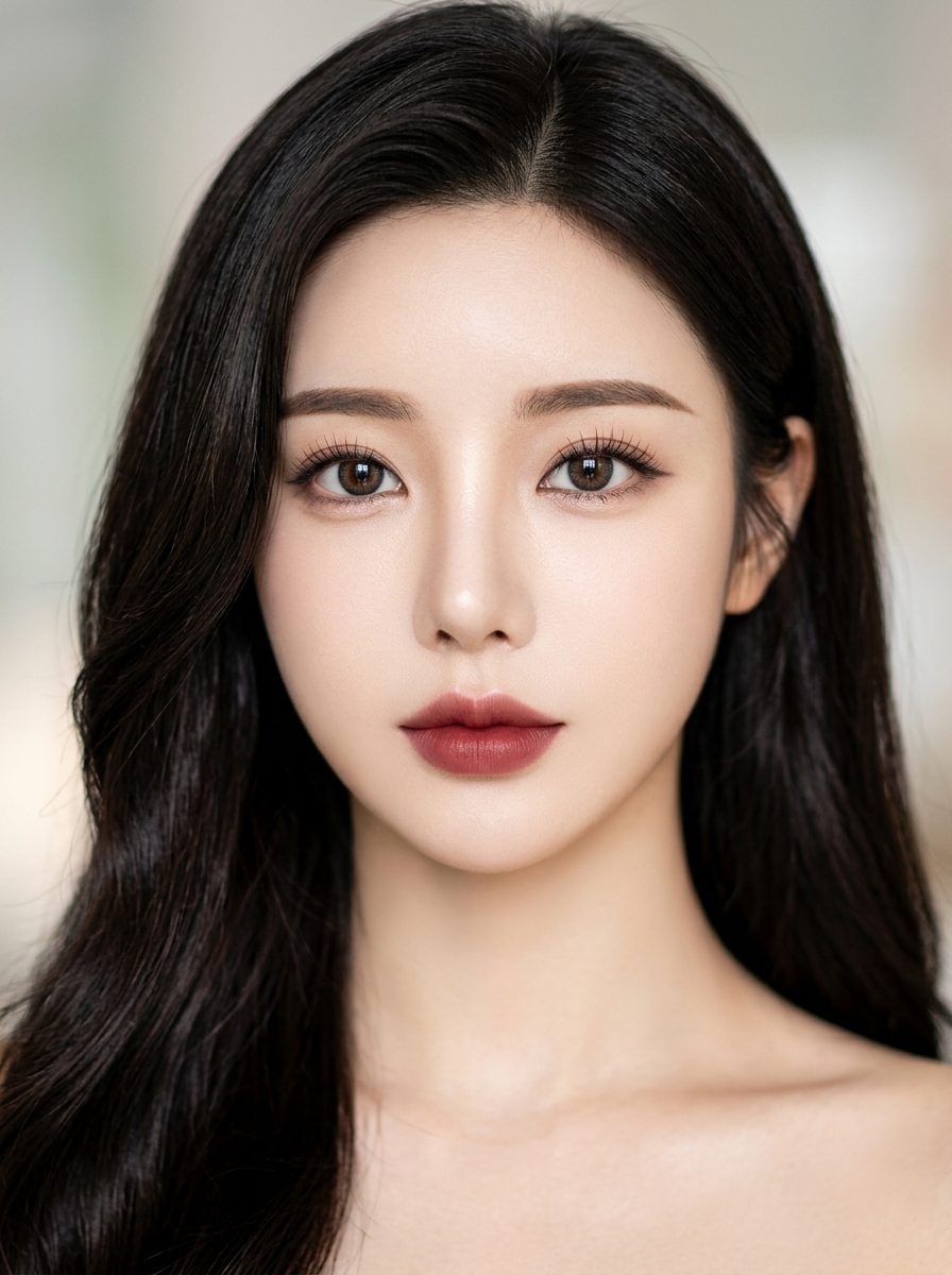 가상모델 #1473 얼굴 원본 5