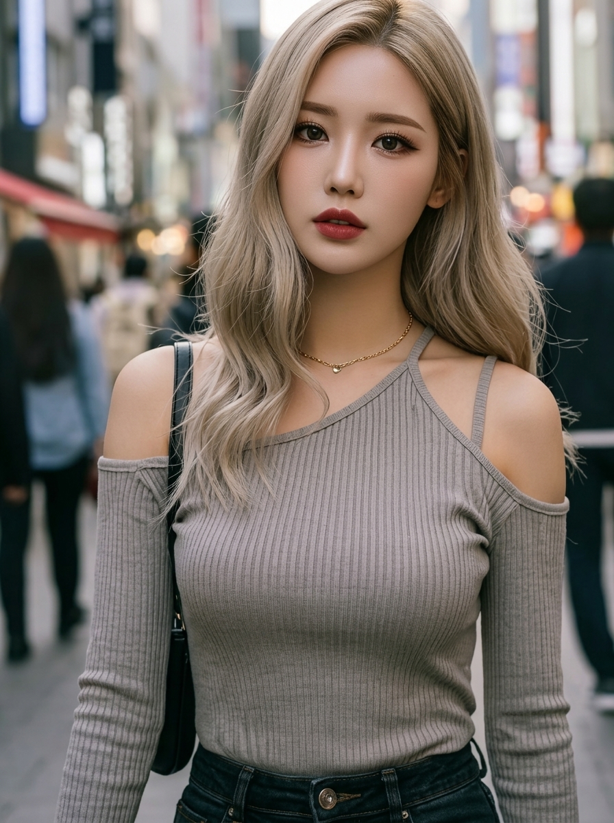 가상모델 #1473 얼굴 원본 7