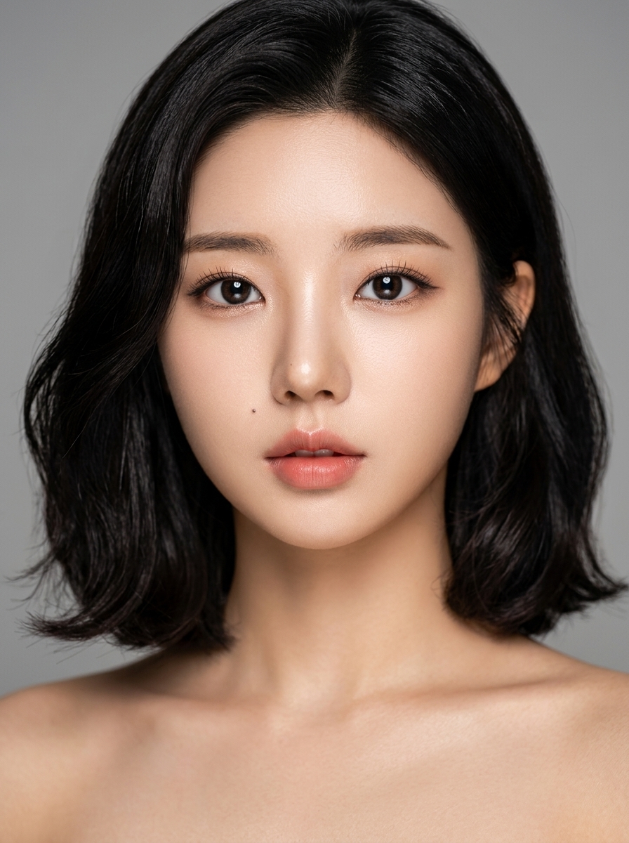 가상모델 #1473 얼굴 원본 16