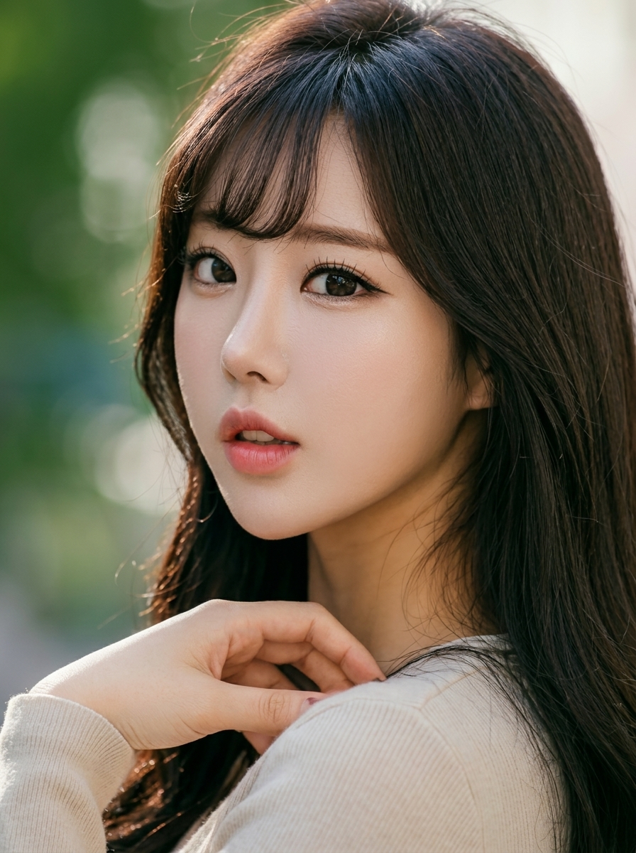 가상모델 #1475 얼굴 원본 7