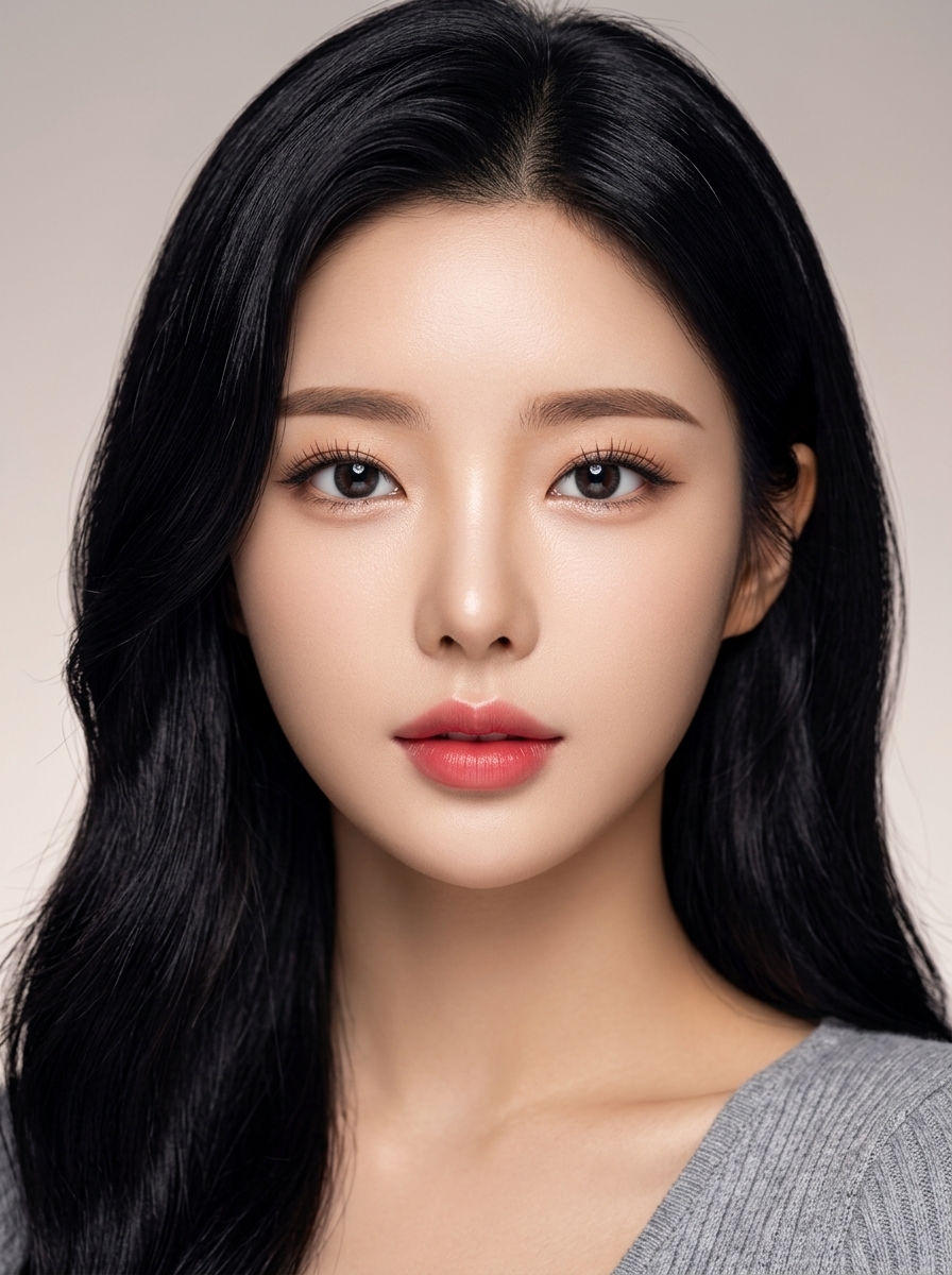 가상모델 #1475 얼굴 원본 16