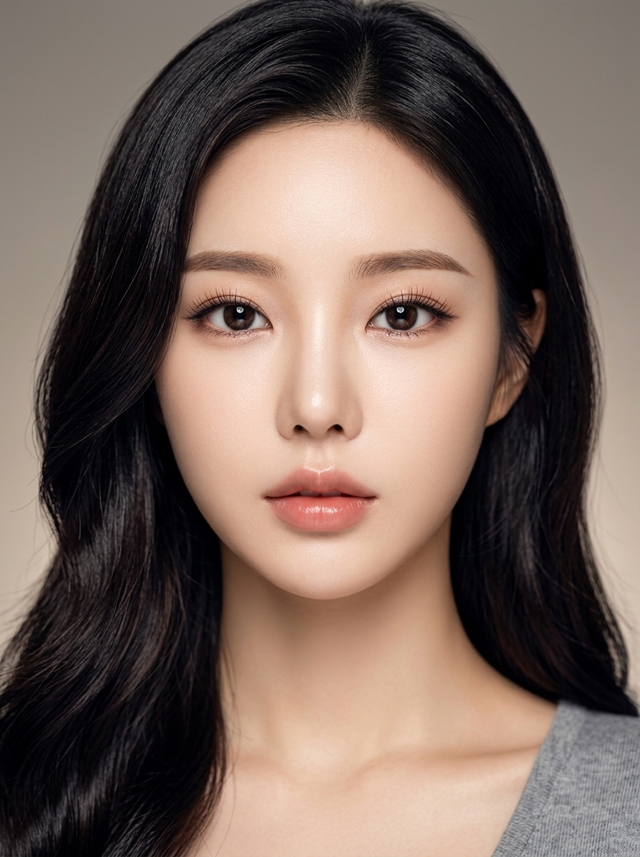 가상모델 #1475 얼굴 원본 23