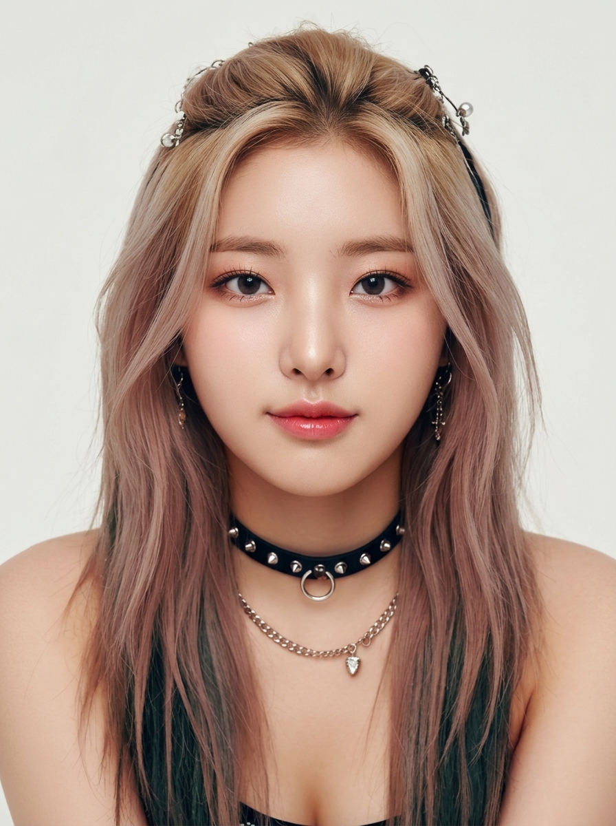 가상모델 #1481 얼굴 원본 8