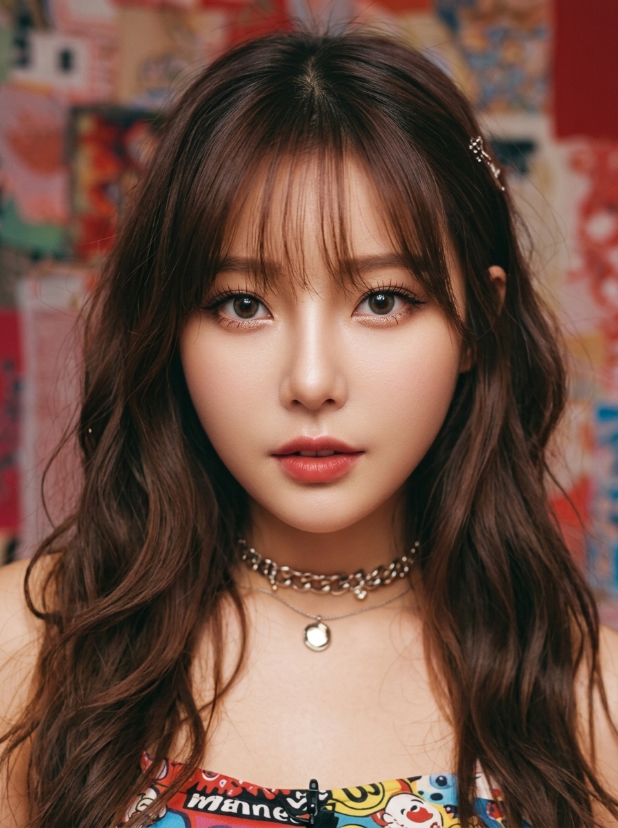 가상모델 #1481 얼굴 원본 12
