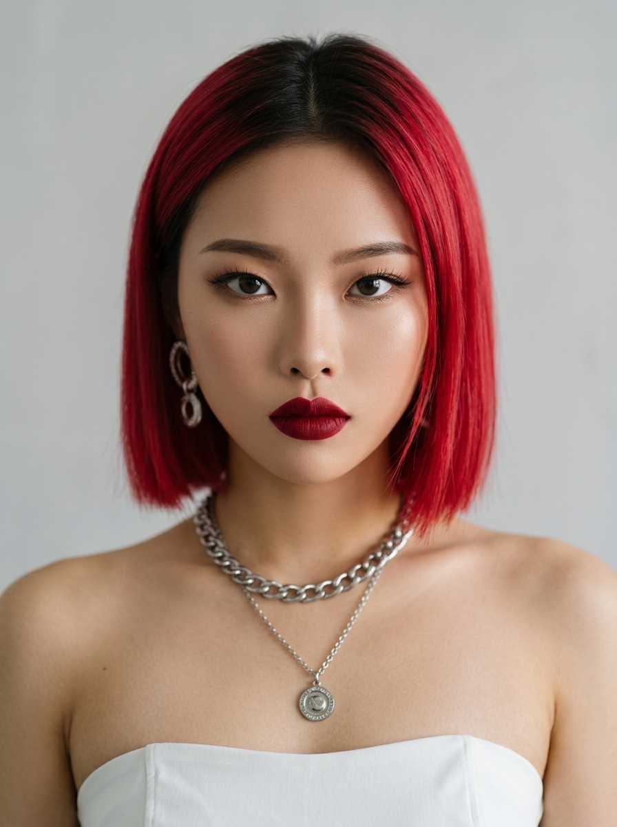 가상모델 #1486 얼굴 원본 19