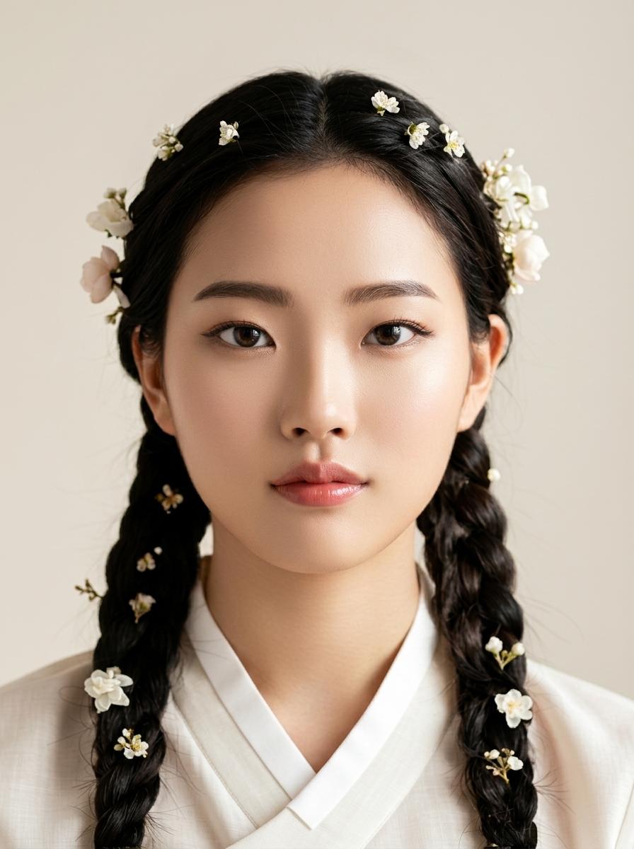 가상모델 #1486 얼굴 원본 20