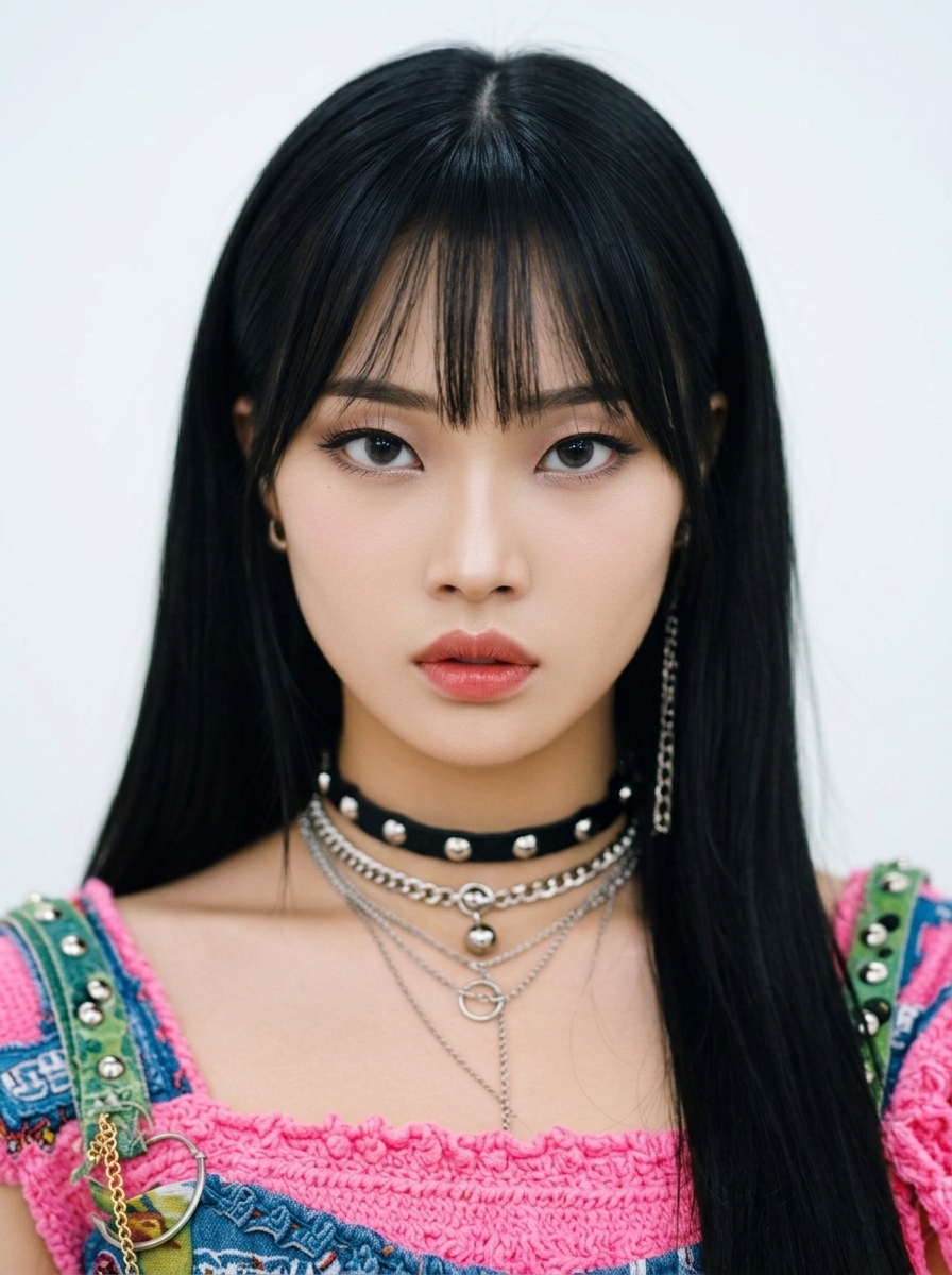 가상모델 #1488 얼굴 원본 2