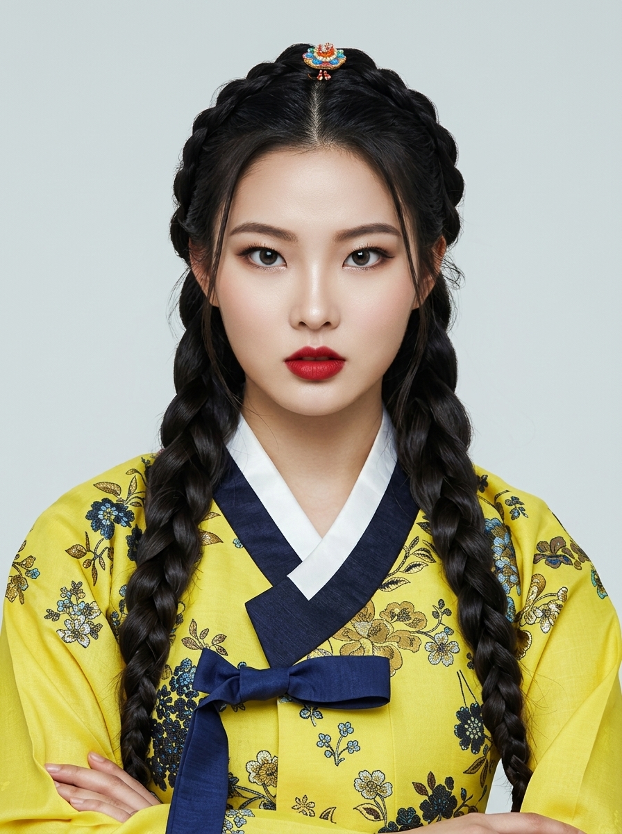 가상모델 #1488 얼굴 원본 19