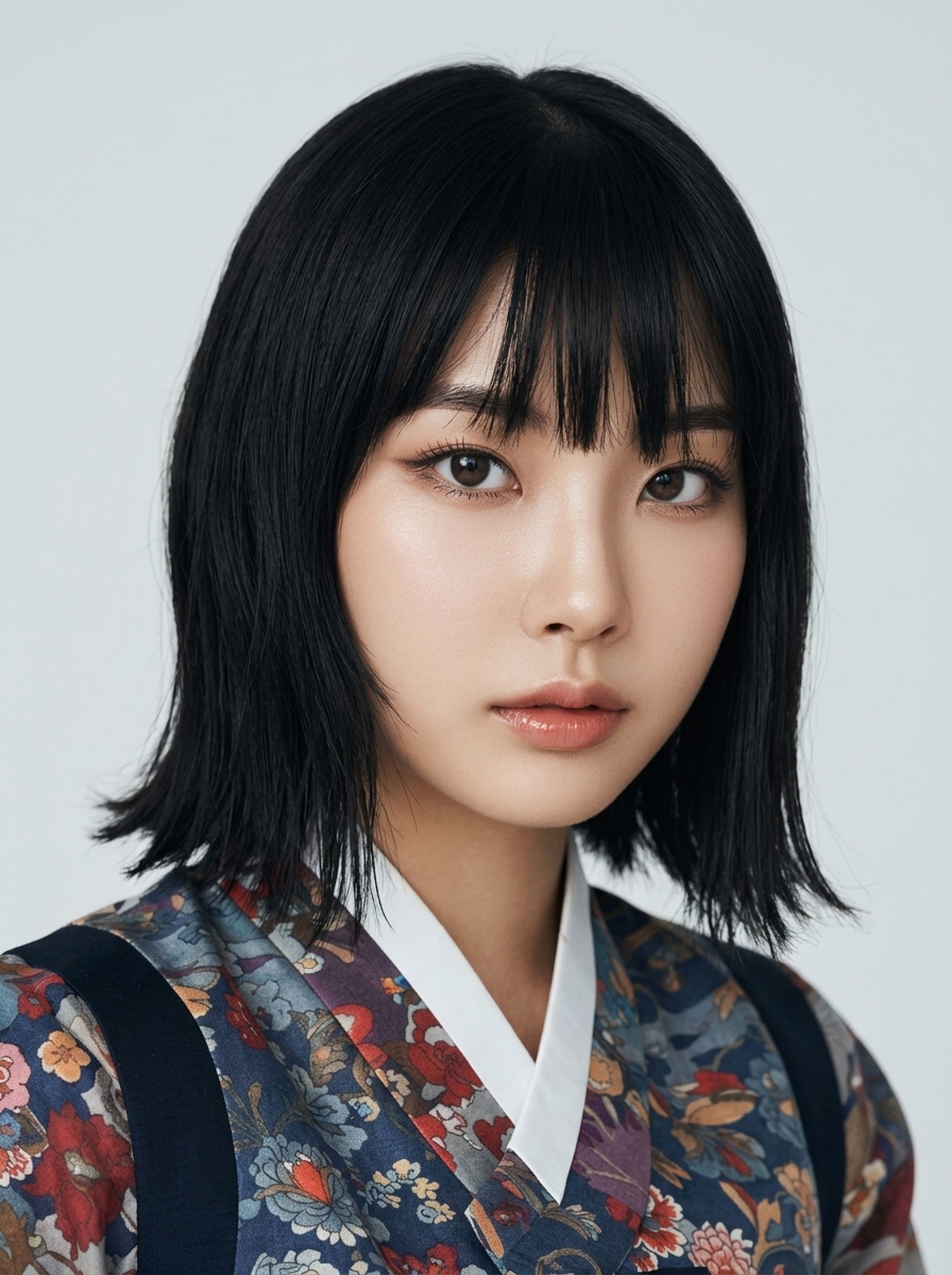 가상모델 #1489 얼굴 원본 1