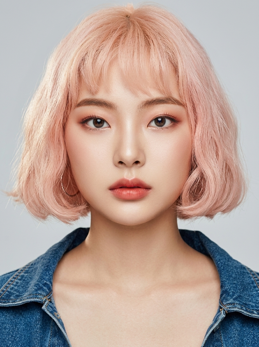 가상모델 #1489 얼굴 원본 5