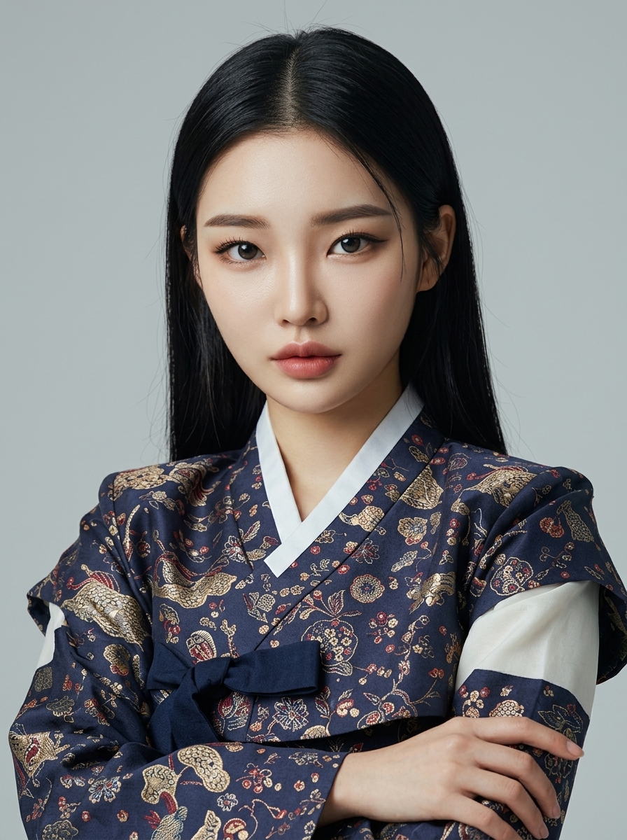 가상모델 #1489 얼굴 원본 11