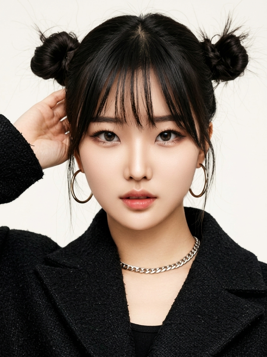 가상모델 #1489 얼굴 원본 17