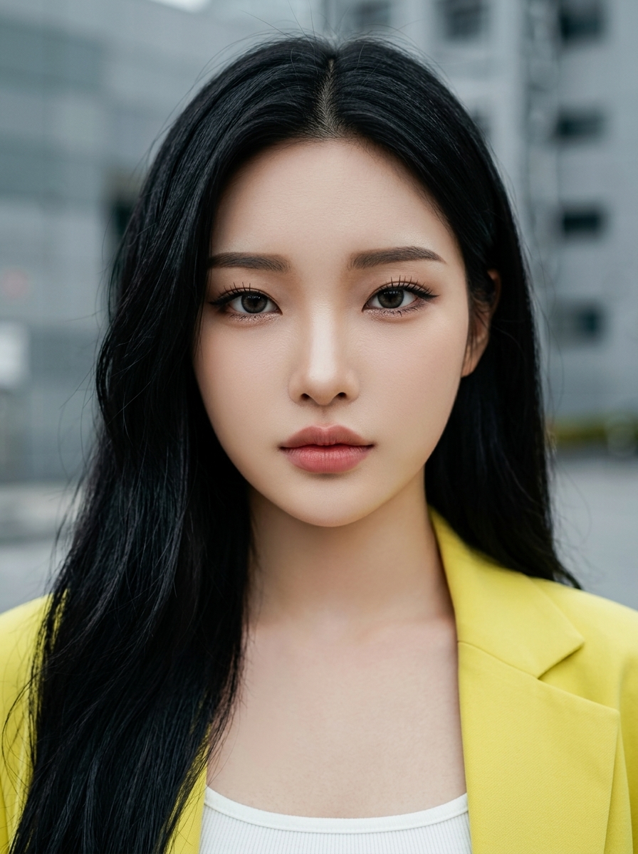 가상모델 #1489 얼굴 원본 22