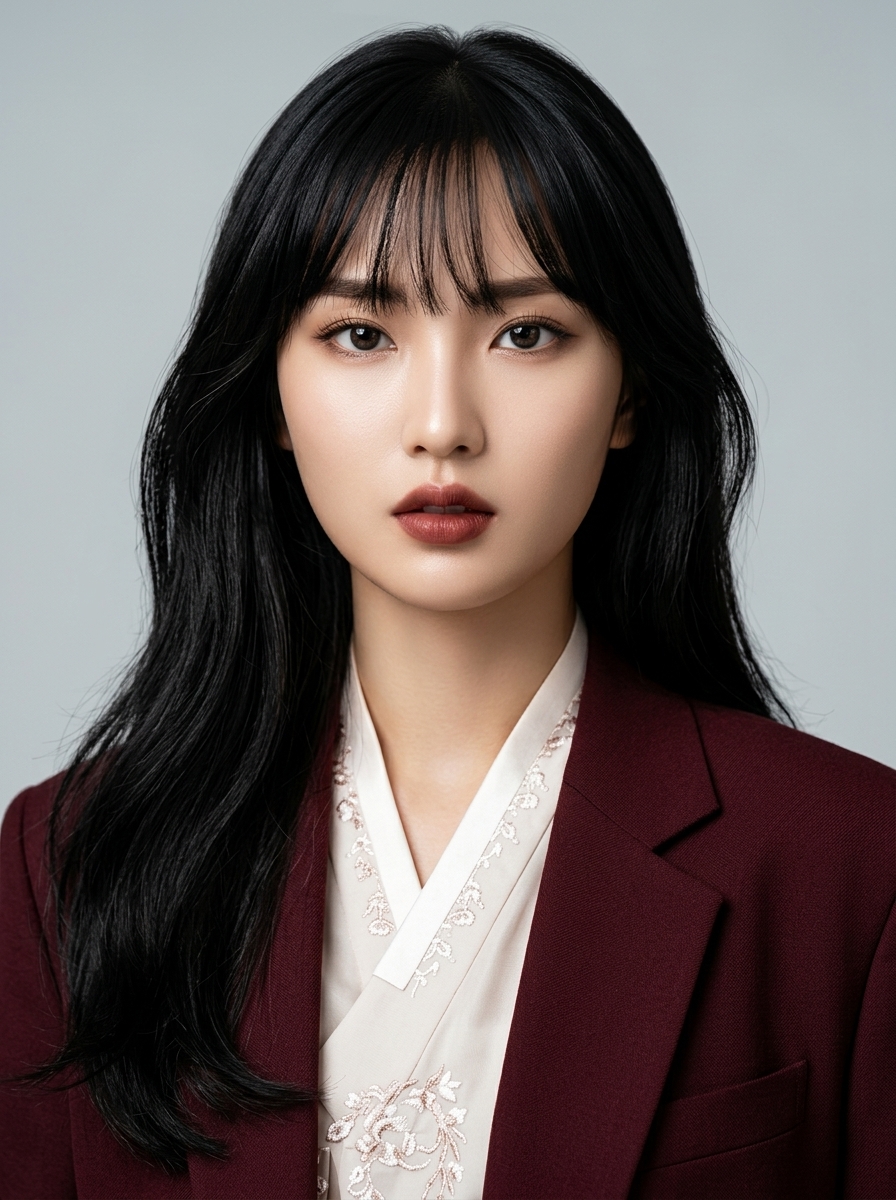 가상모델 #1489 얼굴 원본 24