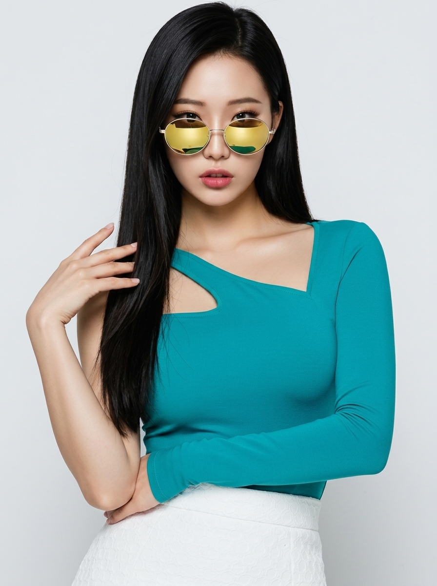 가상모델 #1491 얼굴 원본 4