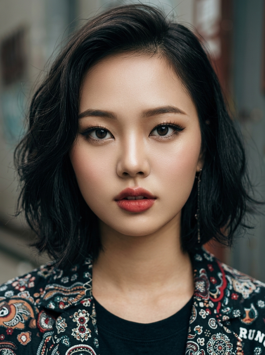 가상모델 #1491 얼굴 원본 13