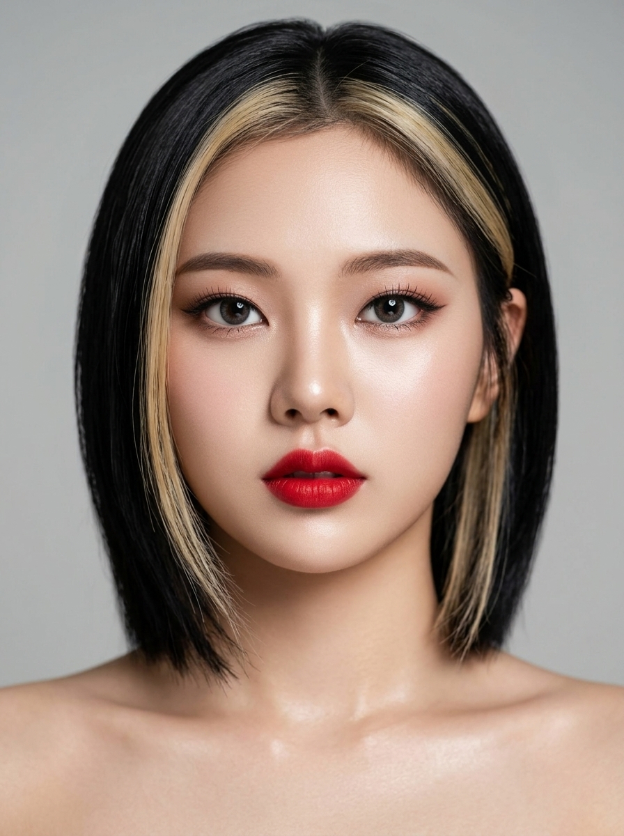 가상모델 #1491 얼굴 원본 15