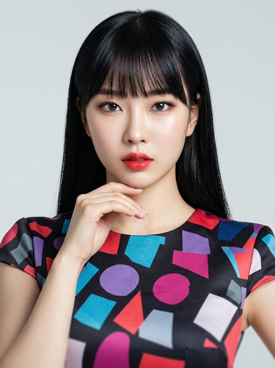 가상모델 #1491 얼굴 원본 18