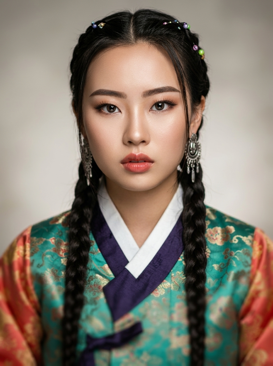 가상모델 #1491 얼굴 원본 22