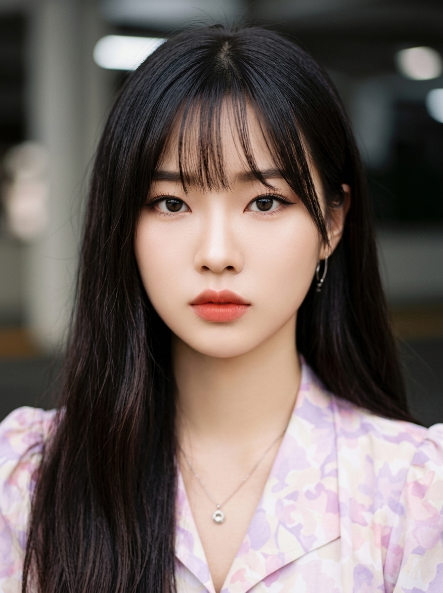 가상모델 #1491 얼굴 원본 23